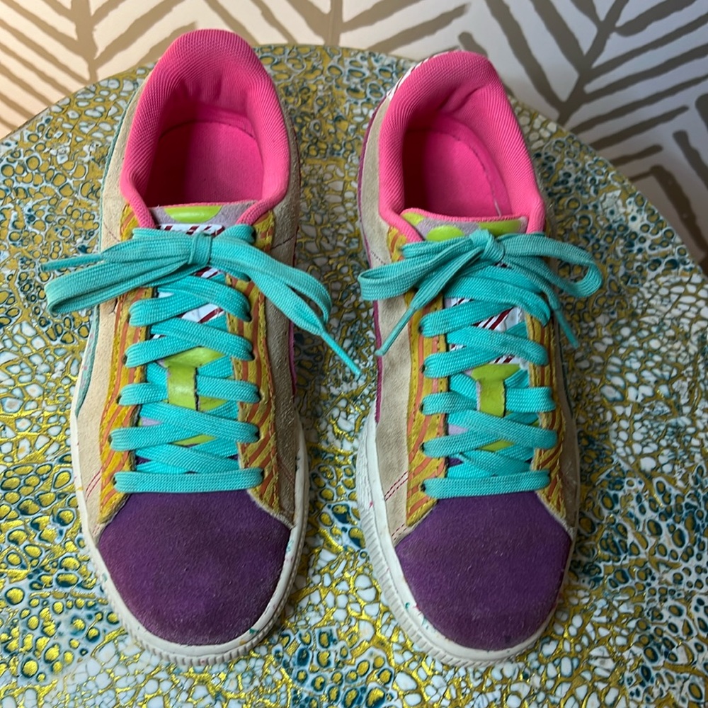 PUMA Classic Suede “CONFETTI CAKE” girls Sneakers